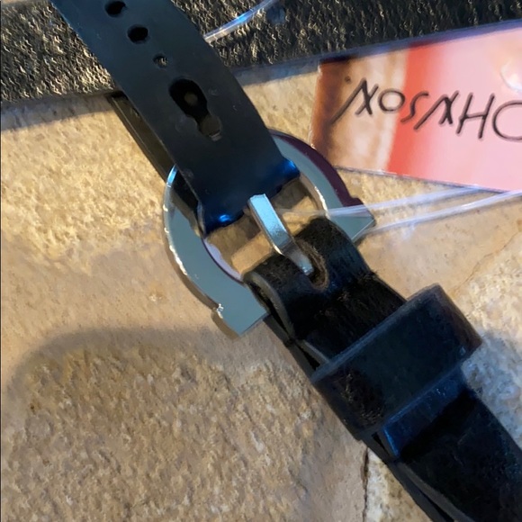 Betsy Johnson black rope belt - Picture 6 of 6